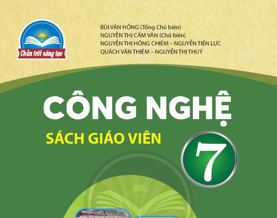 SÁCH GIÁO VIÊN CÔNG NGHỆ 7 CHÂN TRỜI SÁNG TẠO Miễn phí